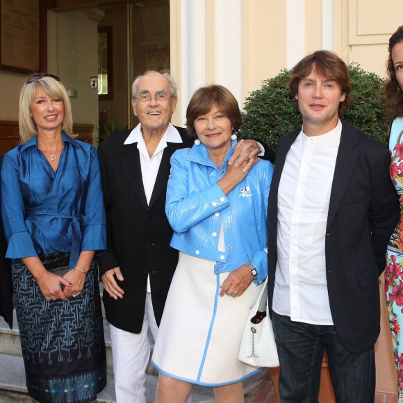 Exclusif - Mariage civil de Macha Méril et Michel Legrand à la mairie de Monaco, le 16 septembre 2014.