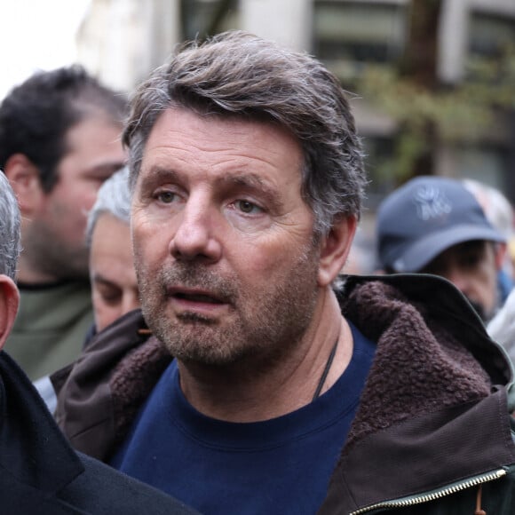 Philippe Lellouche - Marche pour la République et contre l'antisémitisme à Paris le 12 novembre 2023. © Denis Guignebourg / Bestimage