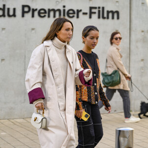 Lyna Khoudri et Laura Smet - 15e Edition du Festival Lumière de Lyon. Le 21 octobre 2023. © Sandrine Thesillat / Panoramic / Bestimage