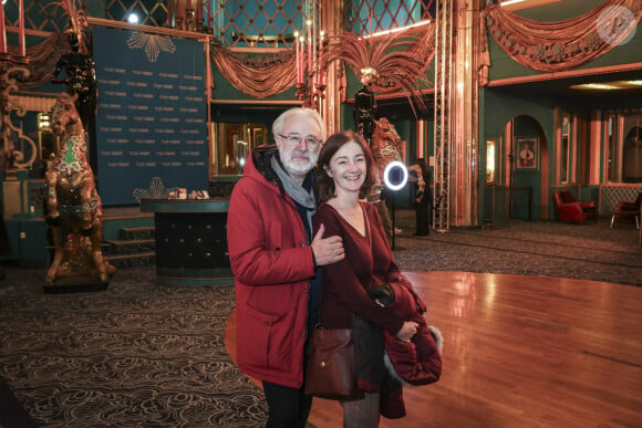 Exclusif - Philippe Faure-Brac et son épouse - Concert d'Yves Duteil aux Folies Bergère pour ses 50 ans de carrière. Le 2 novembre 2023. © Jack Tribeca / Bestimage