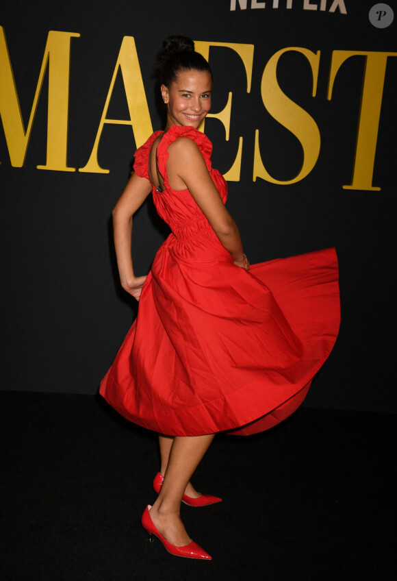 Ashley Aufderheide - Avant-première du film Netflix "Maestro" à Los Angeles le 12 décembre 2023
