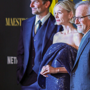 Bradley Cooper, Carey Mulligan, Steven Spielberg - Avant-première du film Netflix "Maestro" à Los Angeles le 12 décembre 2023