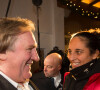 lui qui est père de quatre enfants de différentes unions,
Gérard Depardieu et sa fille Roxane - Gérard Depardieu assiste à l'ouverture du marche de Noël "Gut Aiderbichl" en Henndorf en Autriche le 14 novembre 2013.