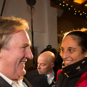 lui qui est père de quatre enfants de différentes unions,
Gérard Depardieu et sa fille Roxane - Gérard Depardieu assiste à l'ouverture du marche de Noël "Gut Aiderbichl" en Henndorf en Autriche le 14 novembre 2013.