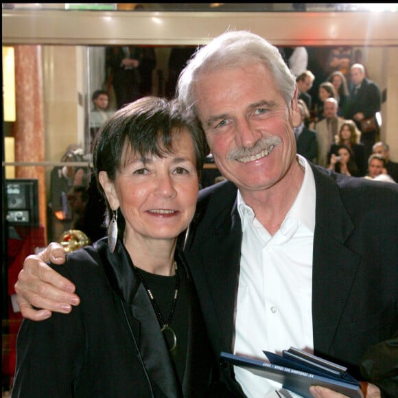 Yann Arthus-Bertrand et sa femme - César 2007