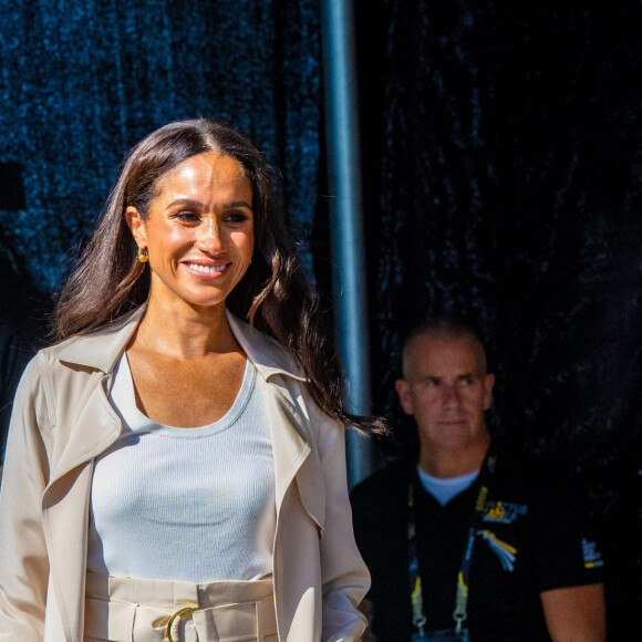 Meghan Markle - Prince Harry et Meghan Markle, Invictus Games, Merkur-Spiel Arena à Düsseldorf, Jour 7, 16 septembre 2023. 