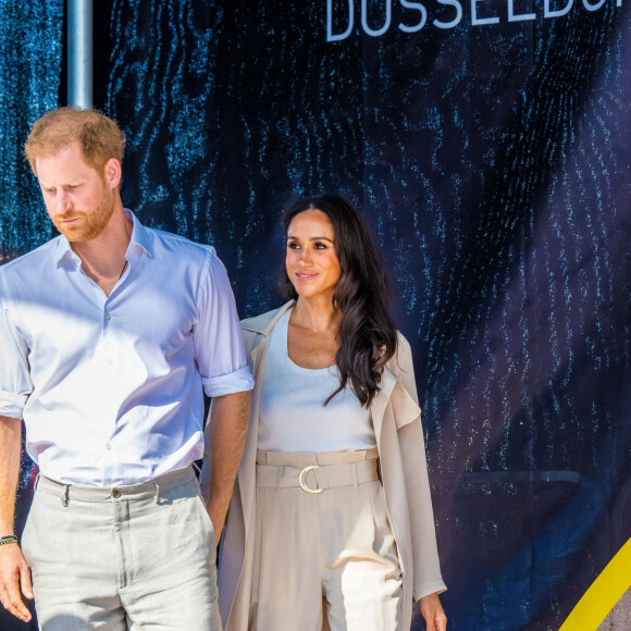 Meghan Markle - Prince Harry et Meghan Markle, Invictus Games, Merkur-Spiel Arena à Düsseldorf, Jour 7, 16 septembre 2023.