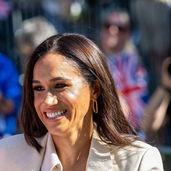 Meghan Markle - Prince Harry et Meghan Markle, Invictus Games, Merkur-Spiel Arena à Düsseldorf, Jour 6, 15 septembre 2023.