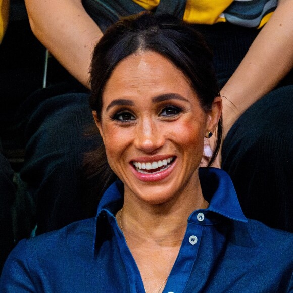 Meghan Markle - Prince Harry et Meghan Markle, Invictus Games, Merkur-Spiel Arena à Düsseldorf, Jour 6, 15 septembre 2023.