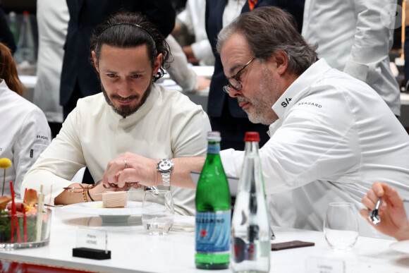 Le Chef-Pâtissier du Meurice Cédric Grolet et Pierre Hermé, Président du Jury.  © Jean-Marc Lhomer/Bestimage