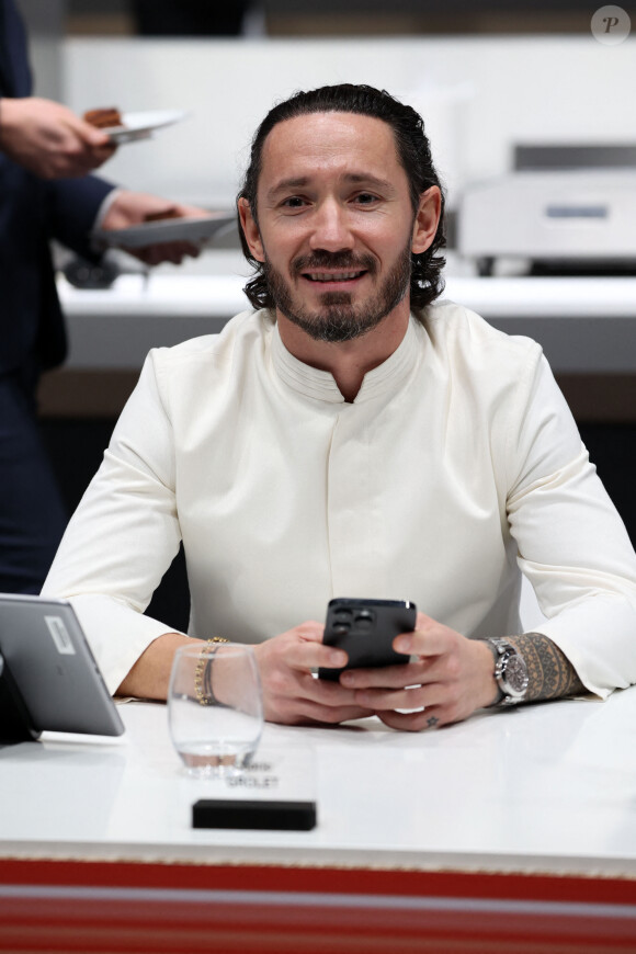 Le chef pâtissier Cédric Grolet (France) - Coupe du Monde des Pâtissiers lors du salon "Sirha Lyon 2023" à Eurexpo. Lyon, le 20 janvier 2023. © Jean-Marc Lhomer/Bestimage