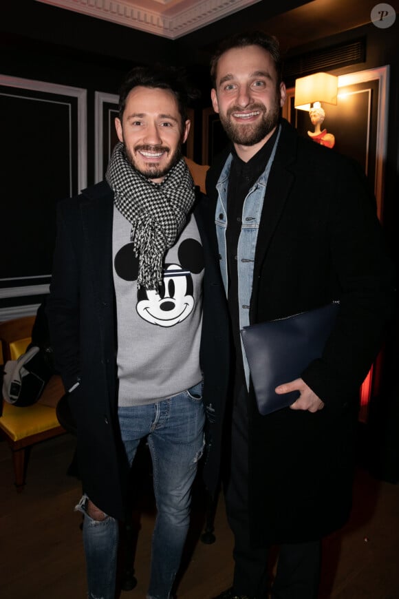 Exclusif - Cédric Grolet, Yohann Caron lors de l'inauguration de l'hôtel de Berri à Paris le 28 novembre 2018. © Romuald Meigneux / Bestimage