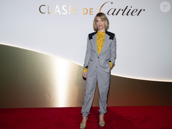 Heike Makatsch au photocall de la soirée de lancement du "Clash De Cartier" à la Conciergerie à Paris, France, le 10 avril 2019. © Pierre Perusseau/Bestimage