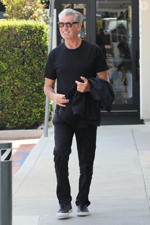 L'acteur irlandais a outrepassé les lois
 
Pierce Brosnan à Malibu.