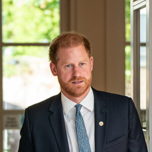 Le prince Harry, duc de Sussex, arrive aux WellChild Awards 2023 au Hurlingham Club, Ranelagh Gardens, à Londres, Royaume Uni, le 7 septembre 2023. 