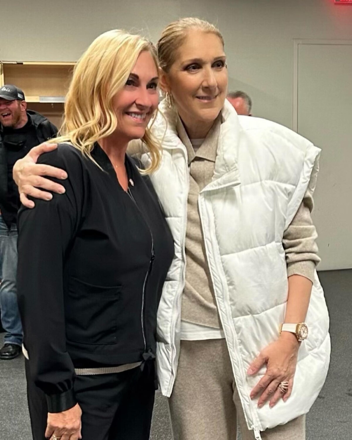 Photo Céline Dion est apparue à Las Vegas à un match de hockey, le 30