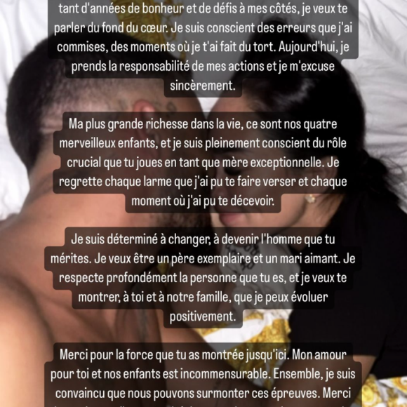 Laurent Correia a annoncé que sa femme Jazz a donné une nouvelle chance à leur couple.