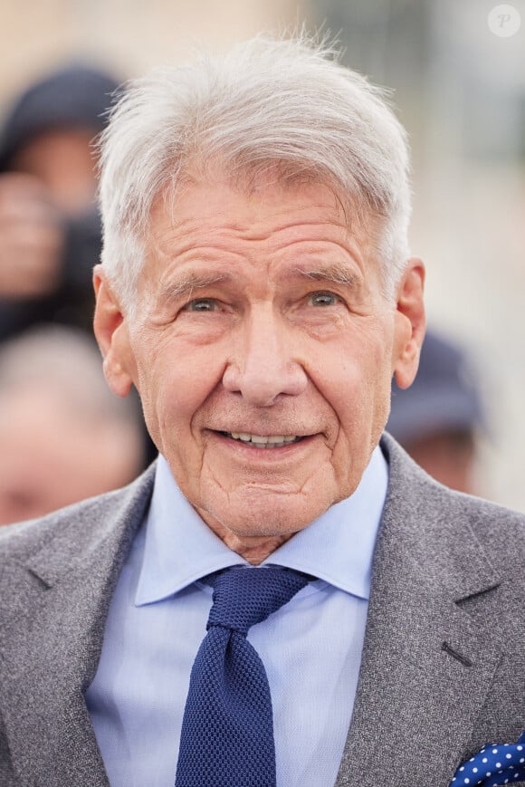 Harrison Ford est papa de cinq enfants.
Harrison Ford au photocall de "Indiana Jones et le cadran de la destinée" lors du Festival International du Film de Cannes. © Jacovides / Moreau / Bestimage
