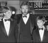 Ses ainés Ben et Williard, ils sont nés de son premier mariage avec Mary Marquardt.
Archives - Harrison Ford et ses fils Ben et Willard au Festival de Deauville en 1981.