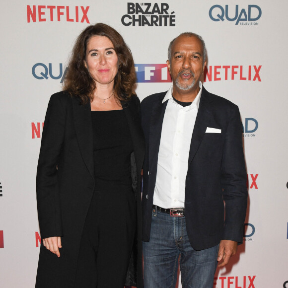 Pascal Légitimus est aujourd'hui marié à Adriana Santini.
Pascal Légitimus et sa femme Adriana Santini à l'avant-première de série télévisé TF1 "Le Bazar de la Charité" au Grand Rex à Paris, France, le 30 septembre 2019. © Coadic Guirec/Bestimage 
