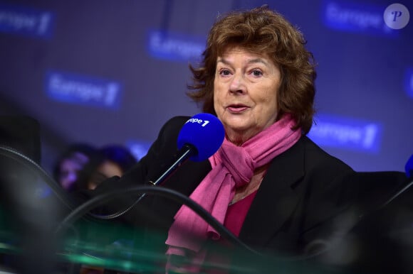 Exclusif - Michèle Cotta - Journée spéciale du 60ème anniversaire de la radio Europe 1 à Paris le 4 février 2015.
