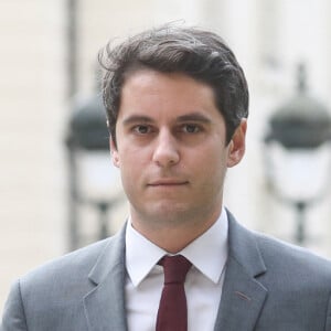 Gabriel Attal - Débat sur la motion de censure des députés Nupes et RN sur le budget 2023 et le financement de la Sécurité sociale à l'Assemblée Nationale à Paris le 24 octobre 2022. © Stéphane Lemouton / Bestimage 