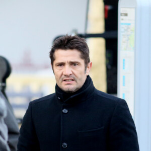 Bixente Lizarazu lors de la messe en hommage à la disparition de Pierre Agnes, PDG de Quicksilver, en l'église Saint-Nicolas à Capbreton le 9 février 2018. © Christophe de Prada / Patrick Bernard / Bestimage