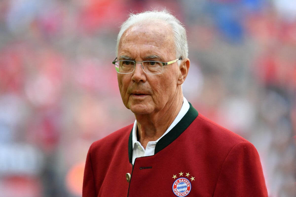 Photo Archives Franz Beckenbauer, légende du football mondial, est