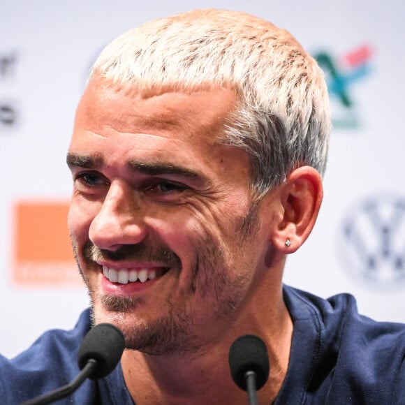 La maison est évaluée à plus de 6 millions d'euros
Antoine Griezmann - Conférence de presse de l'équipe de France dans le cadre de la campagne de qualifications pour l'Euro 2024, le 6 septembre 2023, à la veille du match contre la République d'Irlande.