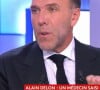 Mais ce dernier a fait savoir au "Figaro" qu'il n'est plus l'avocat d'Anouchka Delon
Me Christophe Ayela sur le plateau de "C à vous" sur France 5 le 11 janvier 2024.