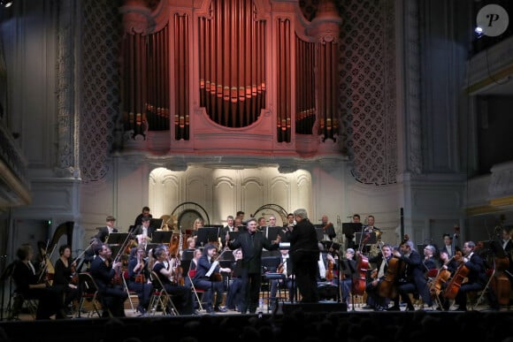 Exclusif - Concert de Roberto Alagna avec l'Orchestre Colonne à la Salle Gaveau à Paris, le 11 Janvier 2024. © Bertrand Rindoff / Bestimage 