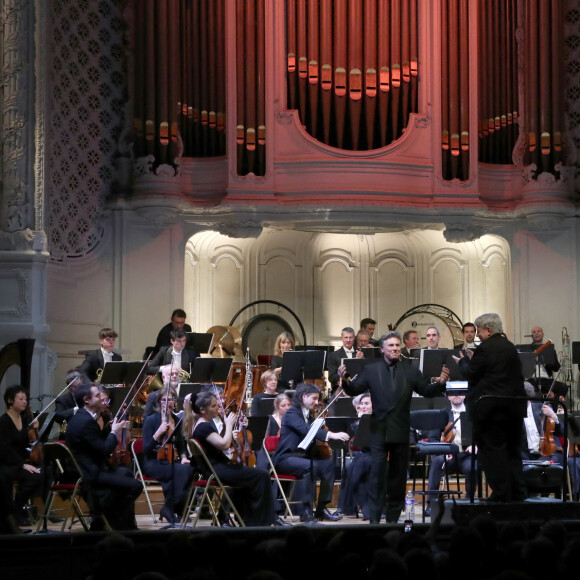 Exclusif - Concert de Roberto Alagna avec l'Orchestre Colonne à la Salle Gaveau à Paris, le 11 Janvier 2024. © Bertrand Rindoff / Bestimage 