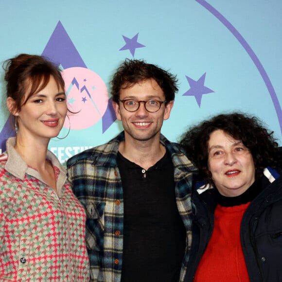 Louise Bourgoin, Xavier Lacaille, Noémie Lvosky - 27ème Festival International du Film de Comédie de l'Alpe d'Huez le 16 janvier 2024. © Dominique Jacovides/Bestimage