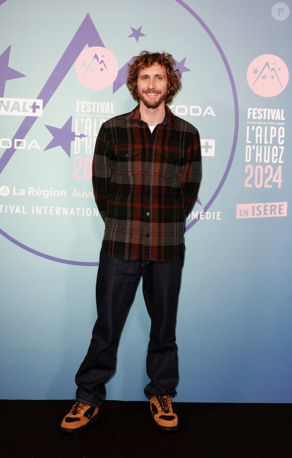 Baptiste Lecaplain - 27ème Festival International du Film de Comédie de l'Alpe d'Huez le 16 janvier 2024. © Dominique Jacovides/Bestimage 