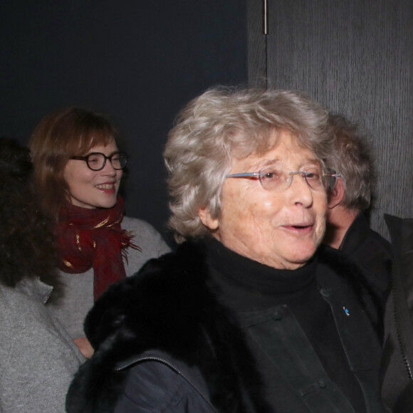 Exclusif - Jacqueline Franjou et José Garcia - Cocktail après la 1ère représentation de la Pièce "Biographie : un jeu" au Théâtre Marigny à Paris, France, le 17 Janvier 2024. © Bertrand Rindoff / Bestimage