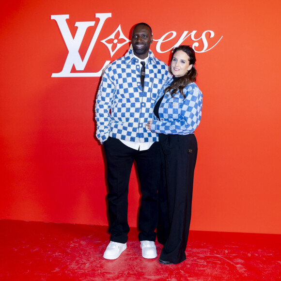 Omar Sy, Hélène Sy – Photocall du Défilé de mode Louis Vuitton Homme, Collection Automne-Hiver 2024/2025 dans le cadre de la Fashion Week de Paris, France, le 16 Janvier 2024. © Olivier Borde / Bestimage 