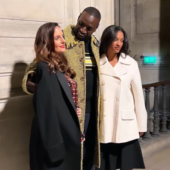 Avec sa femme Hélène et leur fille Selly.
Hélène Sy, Instagram.