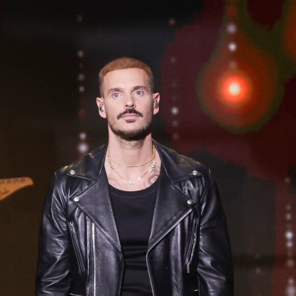 Exclusif - M. Pokora (Matt Pokora) - Enregistrement du grand concert caritatif "Tous avec le Maroc" au Dôme de Paris, diffusée en direct sur M6 le 13 septembre 2023 © Jack Tribeca / Bestimage 