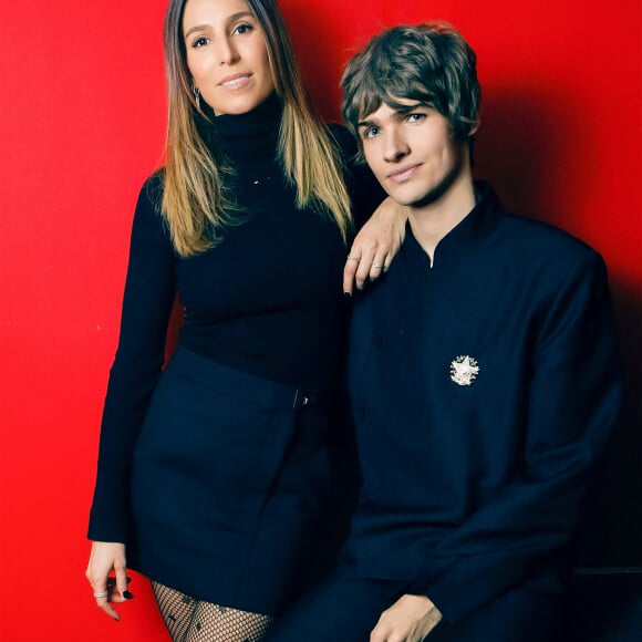 Exclusif - Laury Thilleman, Pierre de Maere - Backstage - Enregistrement de l'émission "Tout le monde chante contre le cancer" au Cirque Phénix à Paris, présentée par J.Anthony et E.Gossuin et diffusée le 4 janvier sur W9 © Christophe Clovis / Bestimage