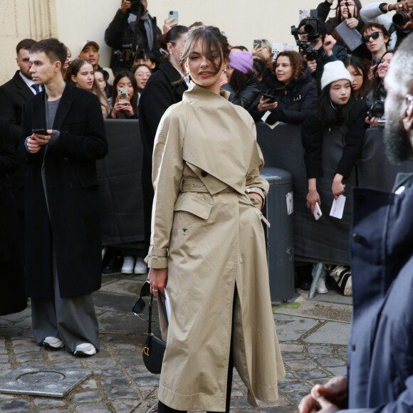 Deva Cassel - Arrivées au défilé Dior Haute Couture Printemps/Été 2024 dans le cadre de la Fashion Week de Paris (PFW), au musée Rodin à Paris, France, le 22 janvier 2024. © Denis Guignebourg/Bestimage 