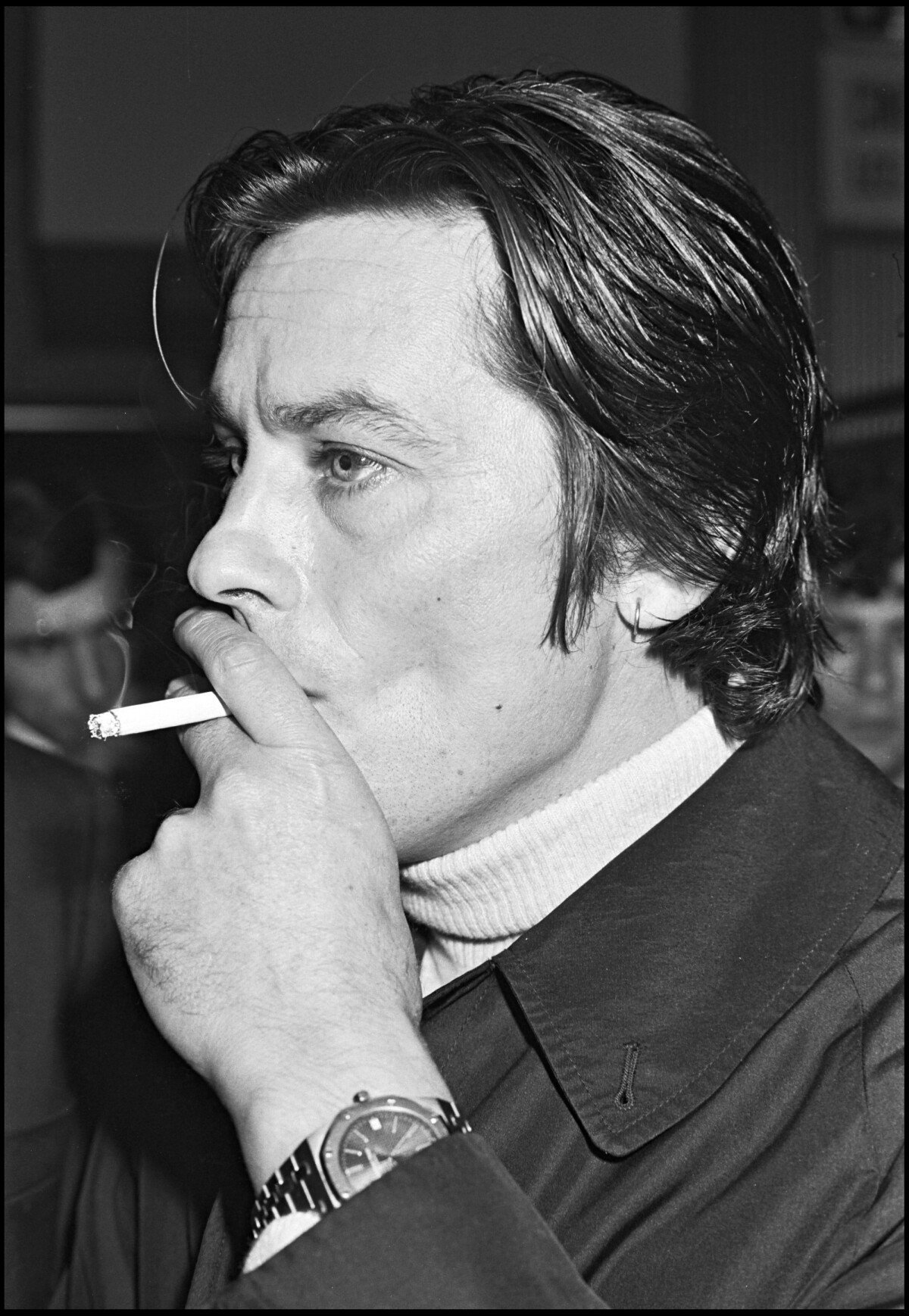 Photo : L'icône Alain Delon qui a tant brillé au cinéma paraît loin ...