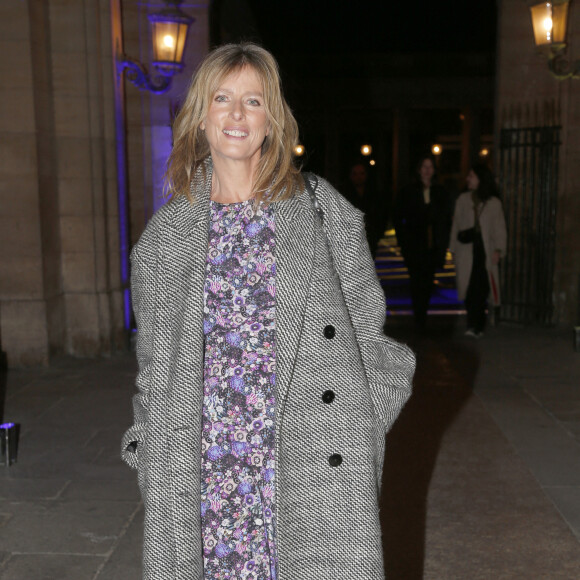 Karin Viard - Défilé de mode automne-hiver 2022/2023 "Isabel Marant" lors de la fashion week de Paris. Le 3 mars 2022. © Christophe Aubert via Bestimage