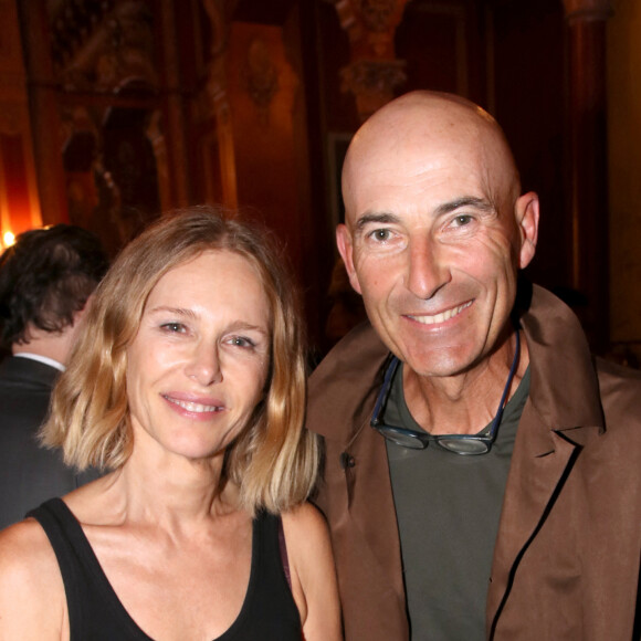 Exclusif - Pascale Arbillot et Nicolas Canteloup - Cocktail à la suite de la générale de la pièce "Interruption" au théâtre Antoine à Paris le 18 Septembre 2023. © Bertrand Rindoff / Bestimage