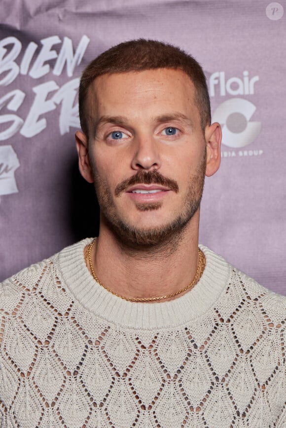 Exclusif - M. Pokora (Matt Pokora) - Photocall et cocktail de la soirée pour la série documentaire "Ça va bien se passer, Dadju" en exclusivité sur Canal + au Royal Monceau à Paris. © Cyril Moreau/Bestimage