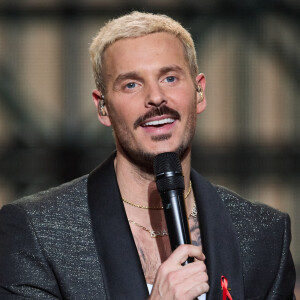 Un podcast dans lequel il est revenu sur ses anciens problèmes d'argent.
Exclusif - M.Pokora - Enregistrement de l'émission "Les 50 ans du Disco, les stars chantent pour le Sidaction" au Dôme de Paris, France, le 15 mars 2023, diffusée le 25 mars sur France 2. © Guirec-Moreau/Bestimage