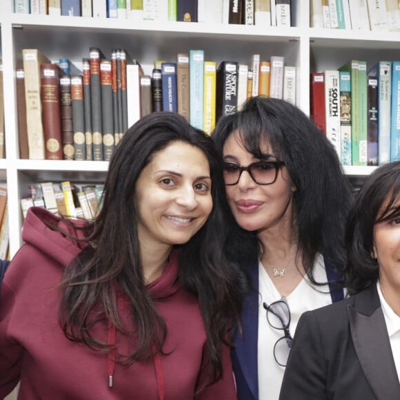 Exclusif - Thierry Maillard, Yamina Benguigui et sa fille Farah, Djamila Maillard et le réalisateur Philippe Dupuis-Mendel - Installation de Y.Benguigui à L'Académie des Sciences d'Outre-Mer par M.F.Szpiner - Paris le 26/01/2024 - © Jack Tribeca / Bestimage 