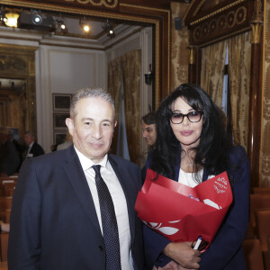 Exclusif - Saïd Moussi (Ambassadeur d'Algérie en France), Yamina Benguigui - Installation de Y.Benguigui à L'Académie des Sciences d'Outre-Mer par M.F.Szpiner - Paris le 26/01/2024 - © Jack Tribeca / Bestimage 