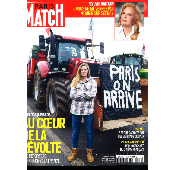 Couverture Paris Match, 01/02/2024.