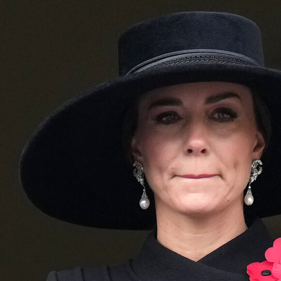 Catherine Kate Middleton, princesse de Galles - Les membres de la famille royale d'Angleterre et les personnalités lors du "Remembrance Sunday Service" à Londres le 13 novembre 2022. 