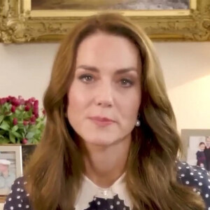 Catherine (Kate) Middleton, princesse de Galles, enregistre un message video pour la campagne pour "Taking Action on Addiction" 
